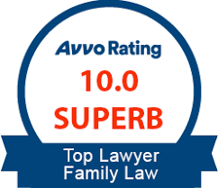 Avvo Rating 10.0 SuperB - Family Law